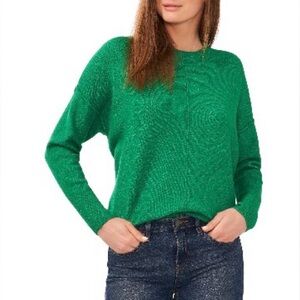 VINCE CAMUTO NWT XXL Crewneck Sweater In Electric Green